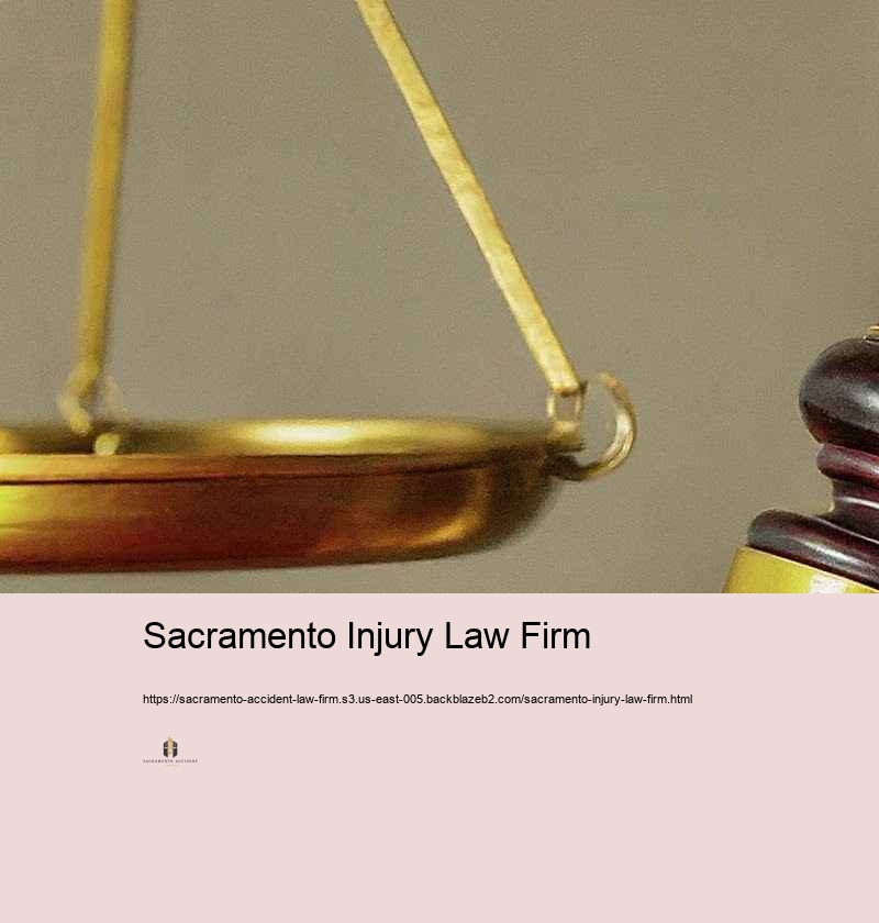 Normal Kinds Of Scenarios Dealt With by Sacramento Accident Law Companies