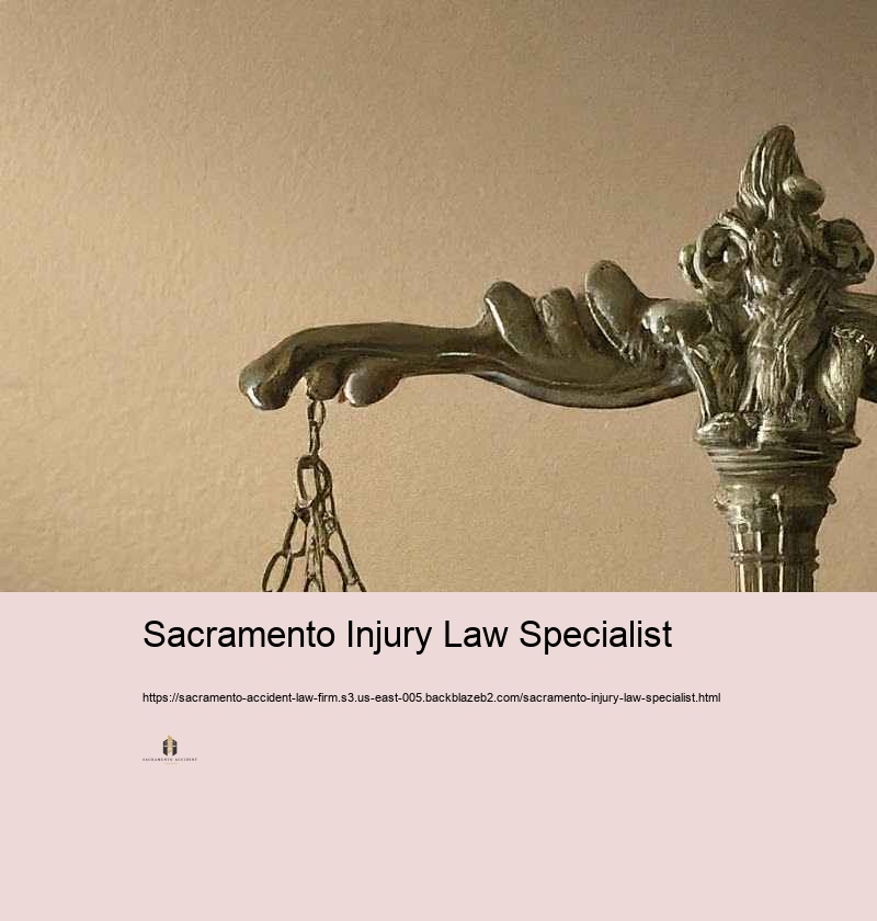 Usual Kinds Of Instances Cared for by Sacramento Accident Law Companies